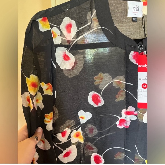 NWT Cabi Greenhouse Blouse - Picture 5 of 8
